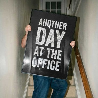 Another Day At The Office Mockup