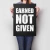 Earned Not Given A2