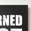 Earned Not Given Close Up