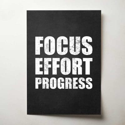 Focus Effort Progress Thumbnail