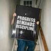 Progress Demands Discipline Mockup