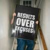 Results Over Excuses Mockup