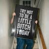 Try Not To Be A Little Bitch Today Mockup