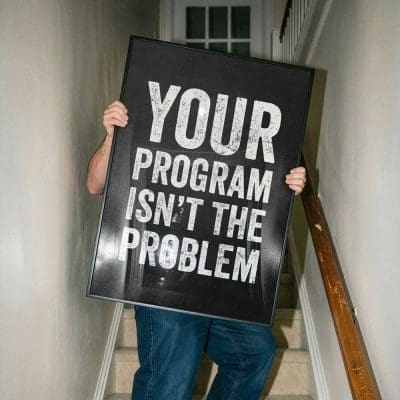 Your Program Isn’t The Problem Mockup